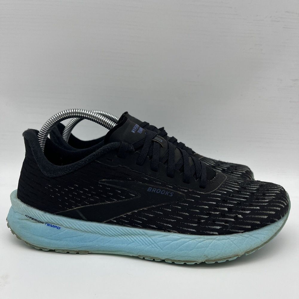 Brooks Womens Hyperion Tempo 1203281B082 Black Running Shoes Sneakers Size 9.5 B - Picture 1 of 16